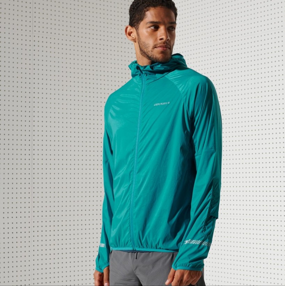 Superdry Run Lightweight Wind Shell Jacket